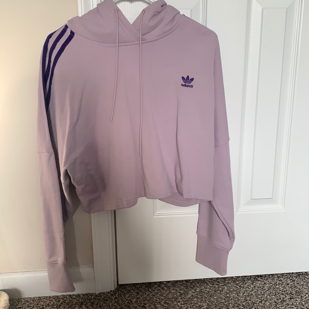 Adidas Cropped Hoodie